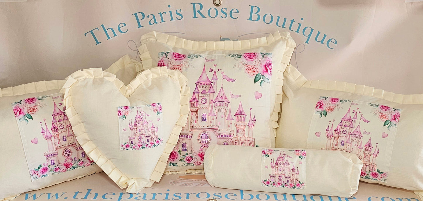 Fairytale Castle theme XL style hospital/ cot set.