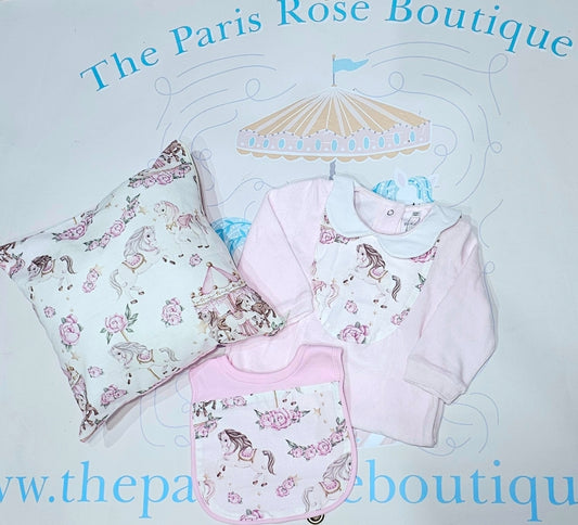 Pink Carousel set MADE TO ORDER